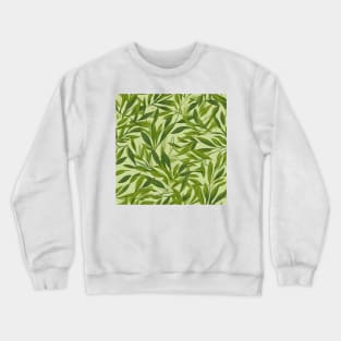 Green Leaves Pattern 23 Crewneck Sweatshirt